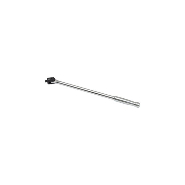 Titan Tools® - 3/8" Drive 18" Length Flexible Head Flex-Head Wrench Handle Flat Metal Grip Breaker Bar