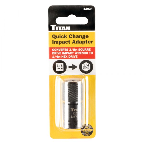 Titan Tools® - 1/4" Drive Quick Change Impact Adapter
