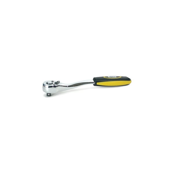 Titan Tools® - 3/8" Drive 8" Length 72 Teeth Quick Release Head Cushion-Grip Ratchet
