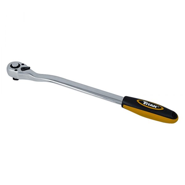 Titan Tools® - 1/2" Drive 15" Length 36 Teeth Quick Release Head Cushion-Grip Ratchet