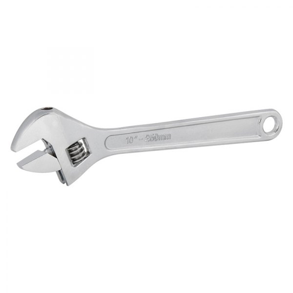 Titan Tools® - 1-3/16" x 10" OAL Chrome Heavy Duty Plain Handle Adjustable Wrench