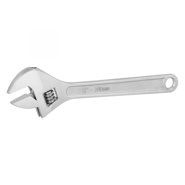 Titan Tools® - 1-7/16" x 12" OAL Plain Handle Adjustable Wrench