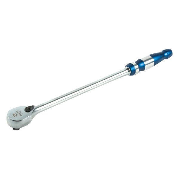 Titan Tools® - 1/2" Drive 16" Length 90 Teeth Standard Head Flat Metal Grip Ratchet