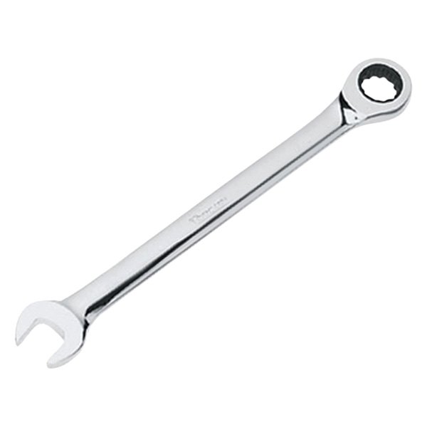 Titan Tools® - 10 mm 12-Point Straight Head 72-Teeth Ratcheting Mirror Polished Combination Wrench