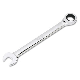 Titan Tools® - 13 mm 12-Point Straight Head 72-Teeth Ratcheting Mirror Polished Combination Wrench
