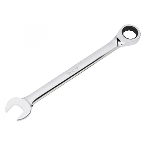 Titan Tools® - 1/4" 12-Point Straight Head 72-Teeth Ratcheting Mirror Polished Combination Wrench