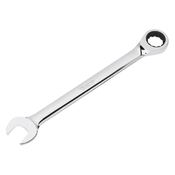 Titan Tools® - 5/16" 12-Point Straight Head 72-Teeth Ratcheting Mirror Polished Combination Wrench