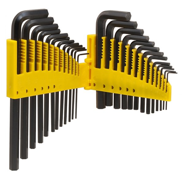 Titan Tools® - 25-Piece SAE/Metric Long Arm Hex Key Set