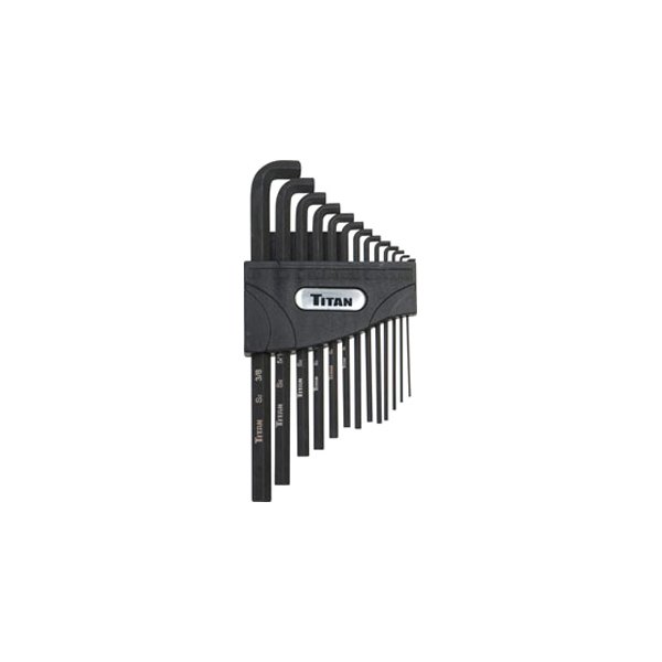Titan Tools® - 13-Piece 0.05" to 3/8" SAE Low Profile Hex Key Set