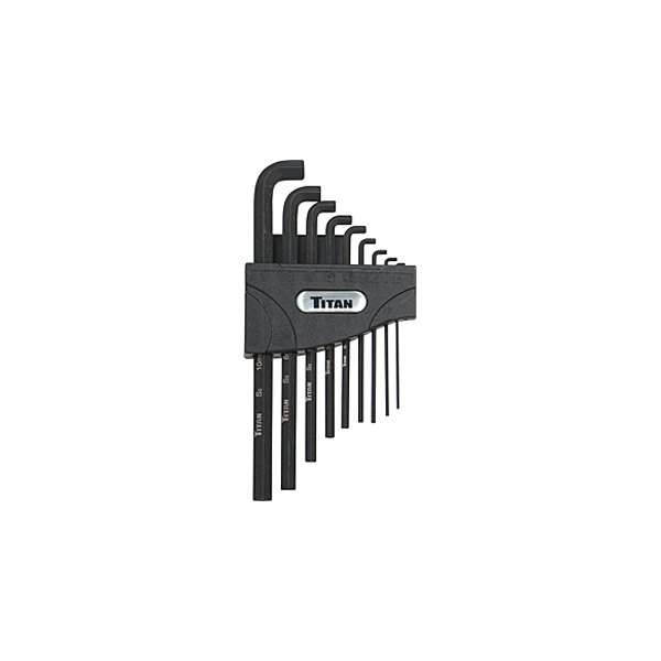 Titan Tools® - 9-Piece 1.5 to 10 mm Metric Low Profile Hex Key Set