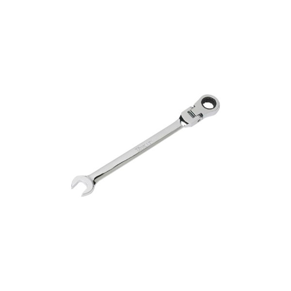 Titan Tools® - 8 mm 12-Point Flexible Head 72-Teeth Ratcheting Chrome Combination Wrench