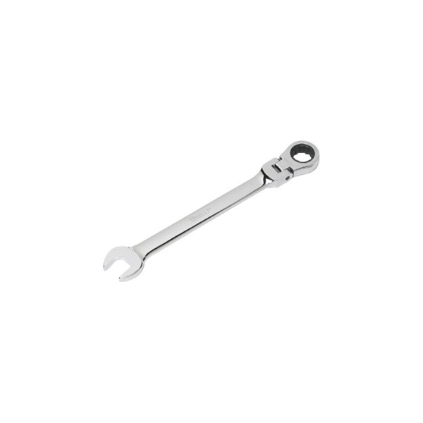 Titan Tools® - 13 mm 12-Point Flexible Head 72-Teeth Ratcheting Chrome Combination Wrench
