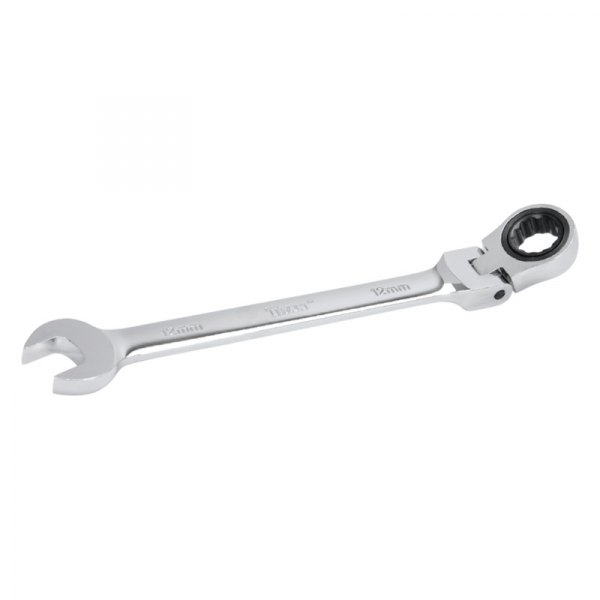 Titan Tools® - 14 mm 12-Point Flexible Head 72-Teeth Ratcheting Mirror Polished Combination Wrench