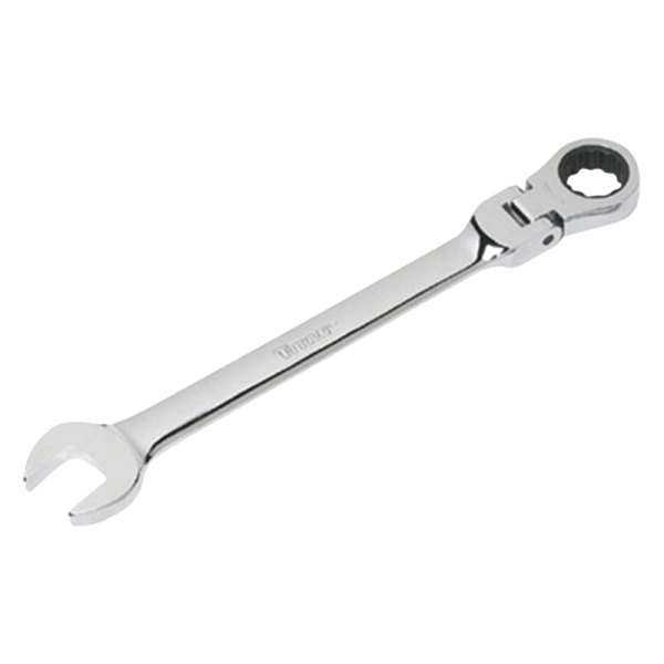 Titan Tools® - 17 mm 12-Point Flexible Head 72-Teeth Ratcheting Mirror Polished Combination Wrench