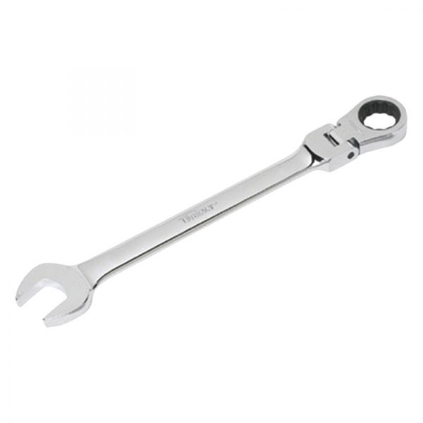 Titan Tools® - 1/4" 12-Point Flexible Head 72-Teeth Ratcheting Mirror Polished Combination Wrench