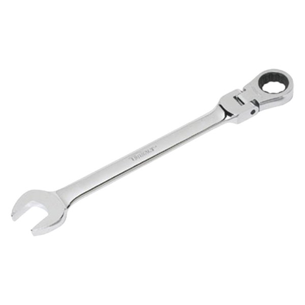 Titan Tools® - 1/2" 12-Point Flexible Head 72-Teeth Ratcheting Mirror Polished Combination Wrench
