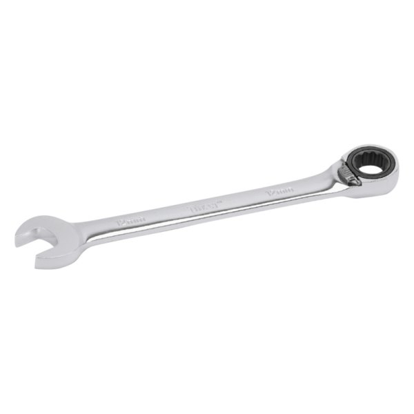 Titan Tools® - 3/8" 12-Point Straight Head Reversible 72-Teeth Ratcheting Mirror Polished Combination Wrench
