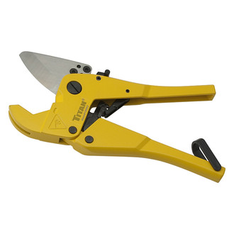 Titan Tools® - Up to 1-5/8" Ratcheting Safety Lock Hose and Pipe Cutter
