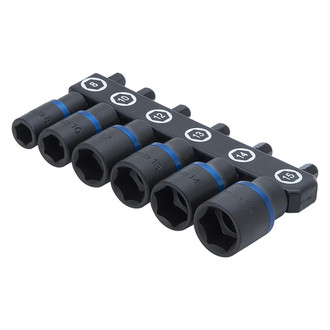 Titan Tools® - SAE Easy Read Color Coded Nutsetter Set