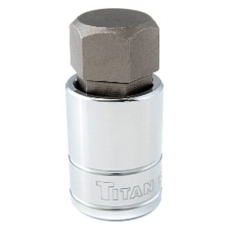 Titan Tools® - 1/2" Drive 22 mm Metric Hex Bit Socket