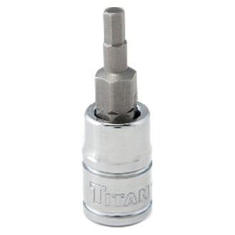 Titan Tools® - 1/4" Drive 1/8" SAE Hex Bit Socket