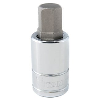 Titan Tools® - 1/2" Drive 1/2" SAE Hex Bit Socket