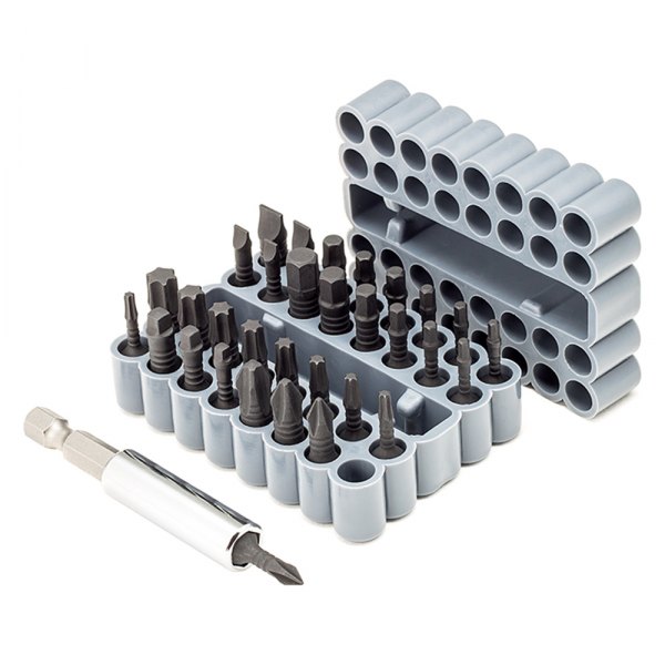 Titan Tools® - Torsion Flex Design™ Impact Bit Set (33 Pieces)