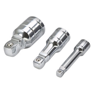 Titan Tools® - Mixed Drive Size 2" Wobble Socket Extension Set, 3 Pieces