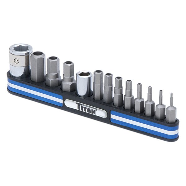 Titan Tools® - Mixed Drive Size Metric Hex (TR) Bit Socket Set 13 Pieces