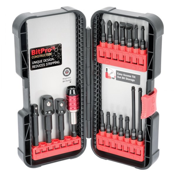 Titan Tools® - Impact Bit Set (18 Pieces)