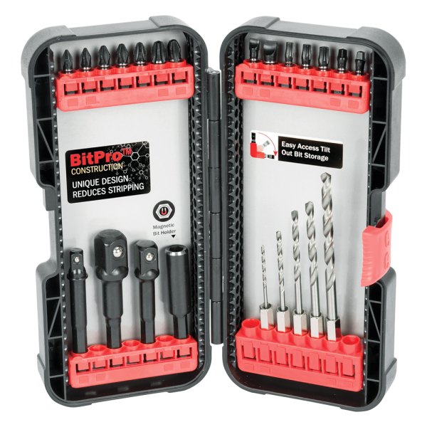 Titan Tools® - Impact Drill and Drive Bit Set (23 Pieces)