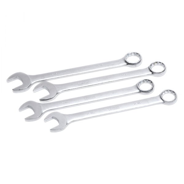 Titan Tools® - 4-piece 2-1/8" to 2-1/2" 12-Point Straight Head Jumbo Combination Wrench Set