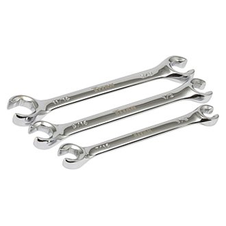 5pcs Metric 6 Point Flare Nut Wrench Set w/Wrench Organizer Case