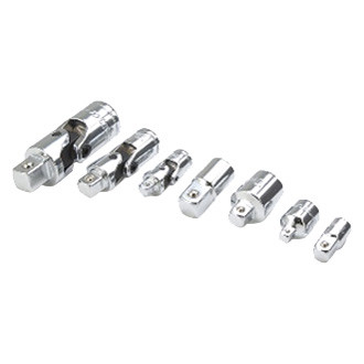 Titan Tools® - Mixed Drive Size U-Joint Socket Adapter Set 7 Pieces
