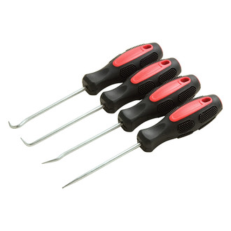 Titan Tools® - TPR Sure-Grip™ 4-piece Pick and Hook Set