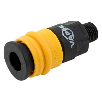 Titan Tools® - U-Style 1/4" (M) NPT 3-Way Quick Coupler Body