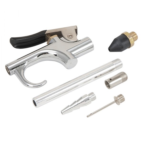 Titan Tools® - 7-Piece Steel Straight Handle Lever Action Blow Gun Kit