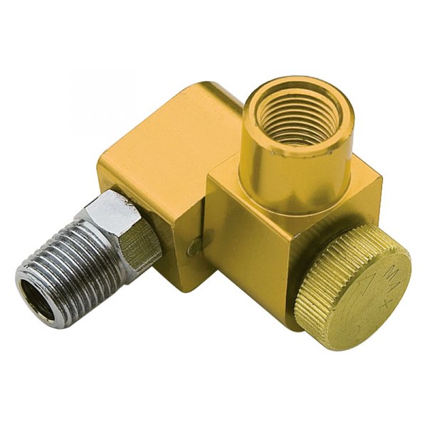 Titan Tools® - 1/4" (F) NPT x 1/4" (M) NPT Brass 360° Swivel Connector