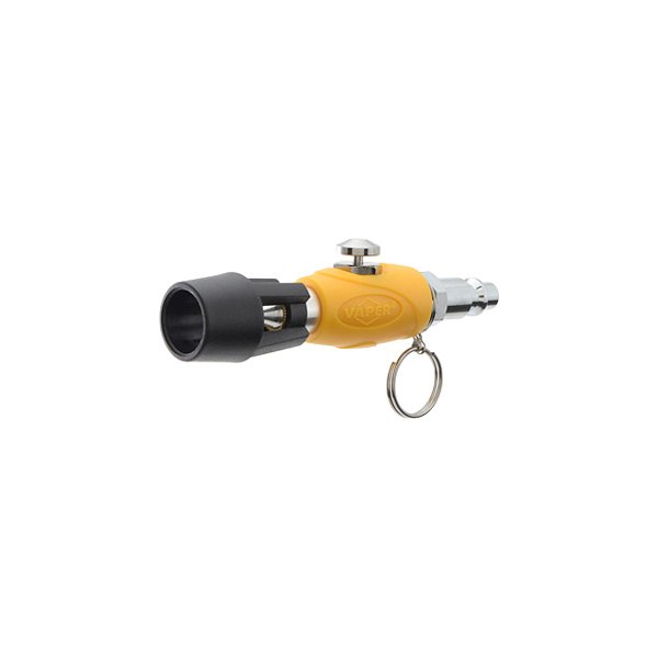 Titan Tools® - 4-1/4" Straight Handle Push Button Action Turbo Venturi Mini Blow Gun