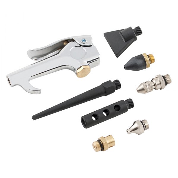 Titan Tools® - 8-Piece Straight Handle Lever Action Blow Gun Kit