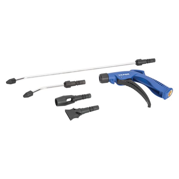 Titan Tools® - Pistol Handle Trigger Action 4-In-1 Interchangeable Blow Gun with Air Accessory Kit