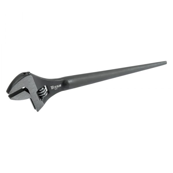 Titan Tools® - 1-1/8" Black Oxide Adjustable End Spud Wrench