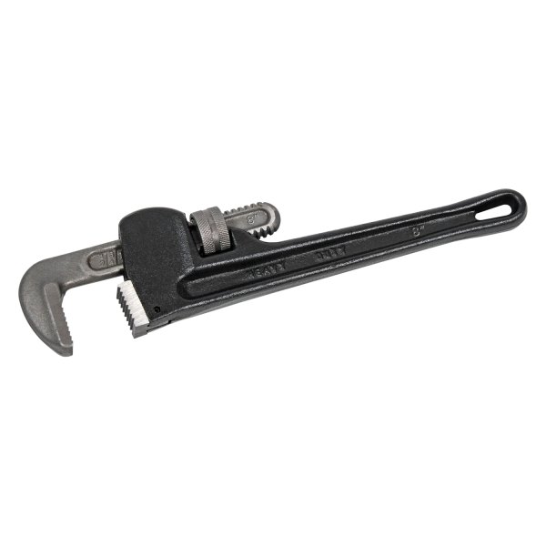Titan Tools® - 1" x 8" Serrated Jaws Ductile Iron Heavy Duty Straight Pipe Wrench