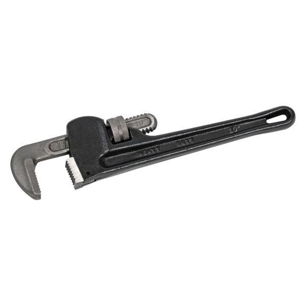 Titan Tools® - 1-1/2" x 10" Serrated Jaws Ductile Iron Heavy Duty Straight Pipe Wrench