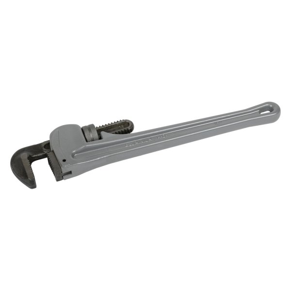 Titan Tools® - 2-1/2" x 18" Serrated Jaws Aluminum Straight Pipe Wrench