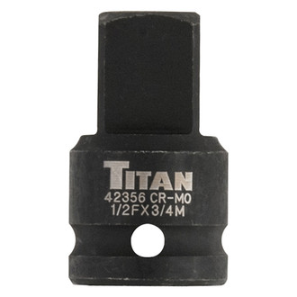 Titan Tools® - 1/2" Drive Friction Ball Impact Adapter
