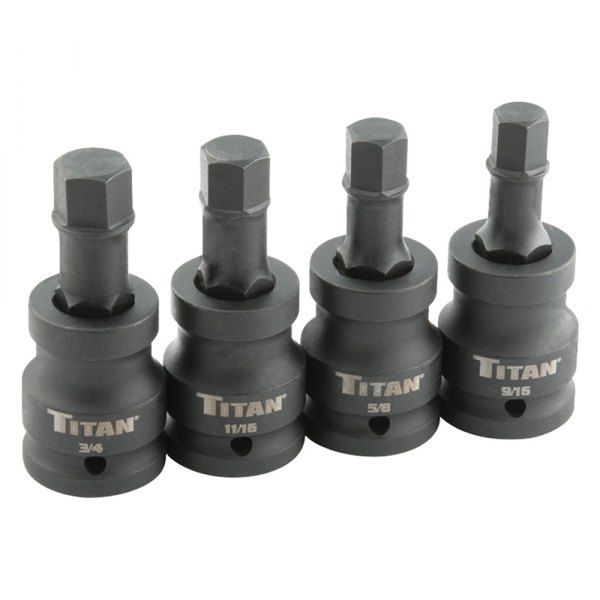 Titan Tools® - Torsion Core™ (5 Pieces) 3/4" Drive SAE Impact Bit Socket Set