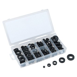 JEGS W5203: O-Ring Assortment, Metric Sizes, 419 Pieces, Rubber