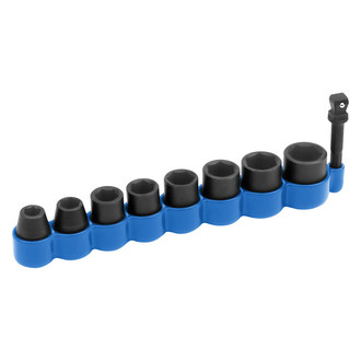Titan Tools® - 3/8" Drive Metric 6-Point Standard Impact Socket Set (9 Pieces)