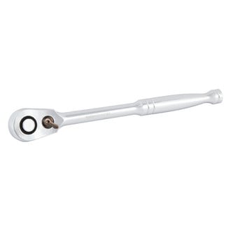 Titan Tools® 62101 - 1/2" Drive 9-3/4" Length Quick Release Head Flat Metal Grip Ratchet